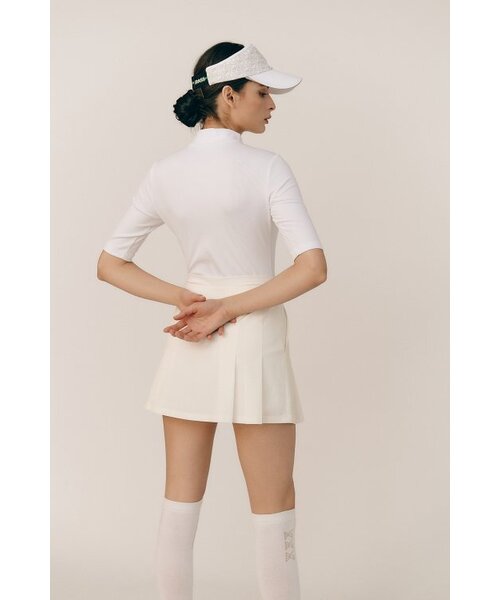 BERMUDAGRASS(バミューダグラス)の「半袖ベーシックボディスーツ_ホワイト(Tシャツ/カットソー・レディース・その他・SMALL/MEDIUM)」の2枚目の写真