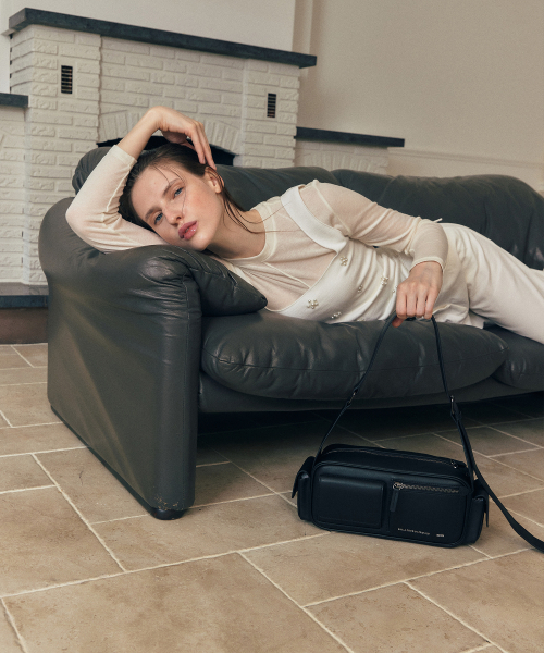 セール】シダーショルダーバッグ（ブラック）（ショルダーバッグ