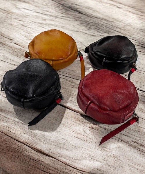 Port(ポート)の「丸型 レザー コインケース(コインケース・メンズ・ダークブラウン/ベージュ/ブラック/バーガンディー・FREE)」の18枚目の写真