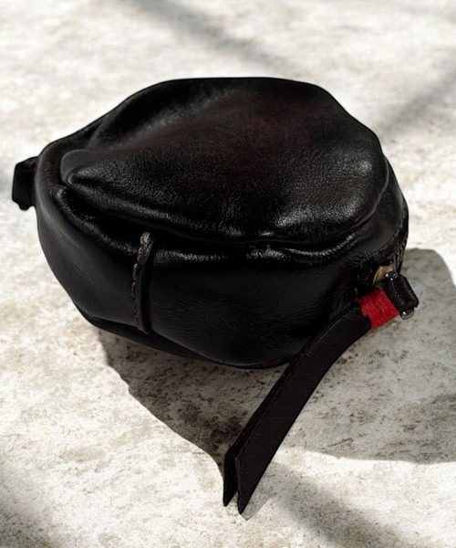 Port(ポート)の「丸型 レザー コインケース(コインケース・メンズ・ダークブラウン/ベージュ/ブラック/バーガンディー・FREE)」の17枚目の写真