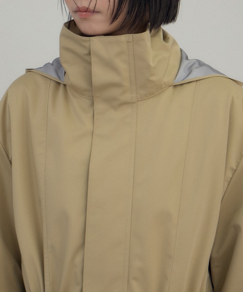 SALON adam et rope'（サロン アダム エ ロペ）の「3レイヤーミリタリーコート / KAJIF（ミリタリージャケット・レディース・ブラック/ベージュ・FREE）」の17枚目の写真