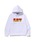 A BATHING APE�i�A�x�C�V���O�G�C�v�j�́uRHINESTONE LOGO REGULAR FIT PULLOVER HOODIE�i�p�[�J�[�j�v�b�z���C�g