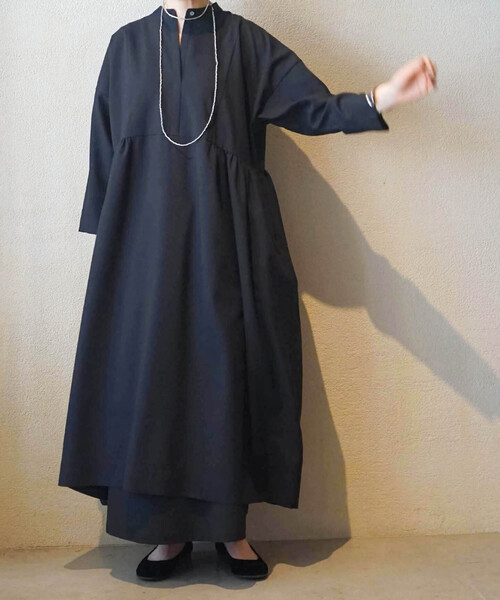 JOURNAL STANDARD LUXE(ジャーナルスタンダード ラックス)の「《追加》トロピカル Utility-ワンピース(ワンピース・レディース・ブラック・FREE)」の12枚目の写真