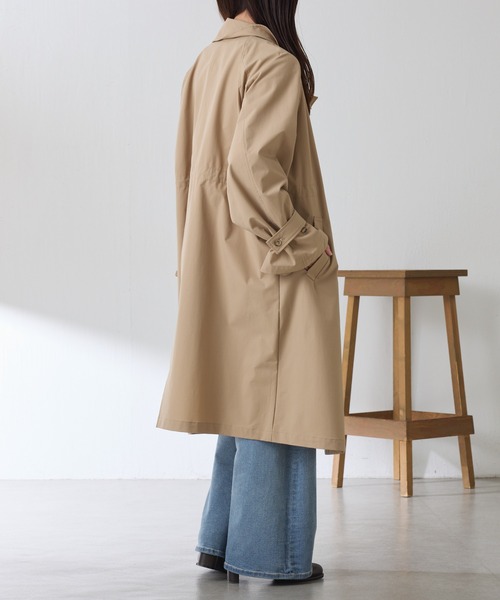 今季　コラージュギャラルダギャランテ　ベージュ トレンチ　アウター　ジャケット コラージュガリャルダガランテベージュ ダブルブレスト トレンチコート