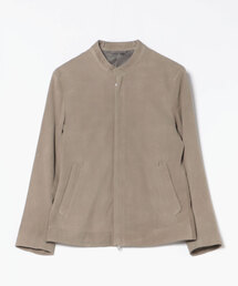 MEN'S MELROSE | ラムスプリットレザー / シングルライダースブルゾン(ライダースジャケット)