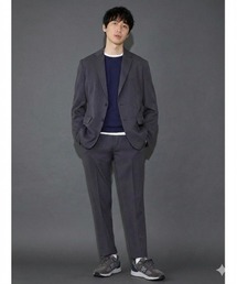 Perfect Suit FActory（パーフェクトスーツファクトリー）の「ベーシックセットアップスーツ　ブラック/グレー/ネイビー　【WEB限定上下セット/Smart Pick！】（スーツセット）」