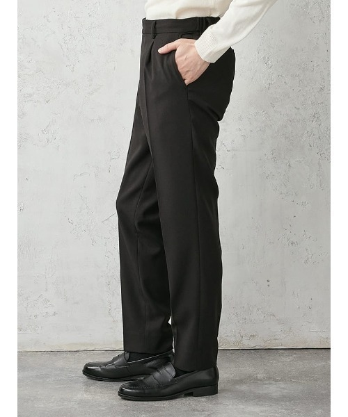 Perfect Suit FActory（パーフェクトスーツファクトリー）の「【裾上げ済み/上下セット】 Smart Pick！ 洗える ストレッチ セットアップ　スーツ ビジネス/カジュアル（スーツセット・メンズ・ブラック/グレー/ネイビー・L/LL/S/M）」の9枚目の写真