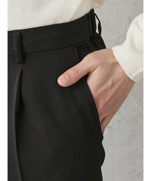 Perfect Suit FActory（パーフェクトスーツファクトリー）の「【裾上げ済み/上下セット】 Smart Pick！ 洗える ストレッチ セットアップ　スーツ ビジネス/カジュアル（スーツセット・メンズ・ブラック/グレー/ネイビー・L/LL/S/M）」の11枚目の写真