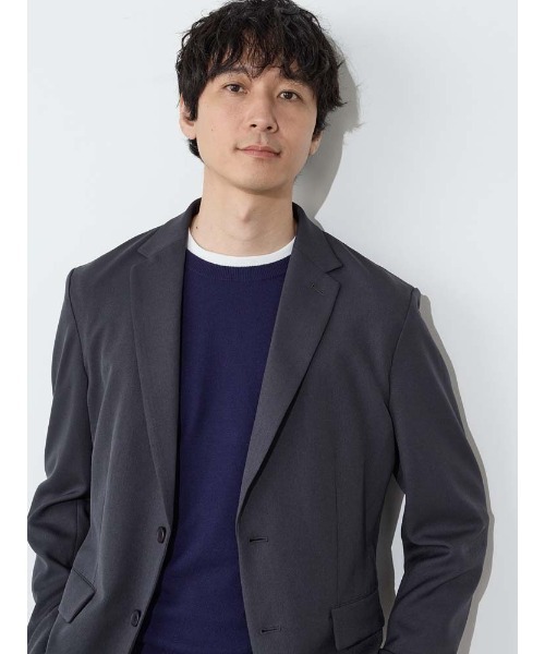 Perfect Suit FActory（パーフェクトスーツファクトリー）の「【裾上げ済み/上下セット】 Smart Pick！ 洗える ストレッチ セットアップ　スーツ ビジネス/カジュアル（スーツセット・メンズ・ブラック/グレー/ネイビー・L/LL/S/M）」の15枚目の写真