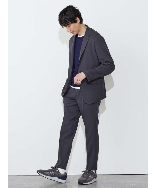 Perfect Suit FActory（パーフェクトスーツファクトリー）の「【裾上げ済み/上下セット】 Smart Pick！ 洗える ストレッチ セットアップ　スーツ ビジネス/カジュアル（スーツセット・メンズ・ブラック/グレー/ネイビー・L/LL/S/M）」の16枚目の写真