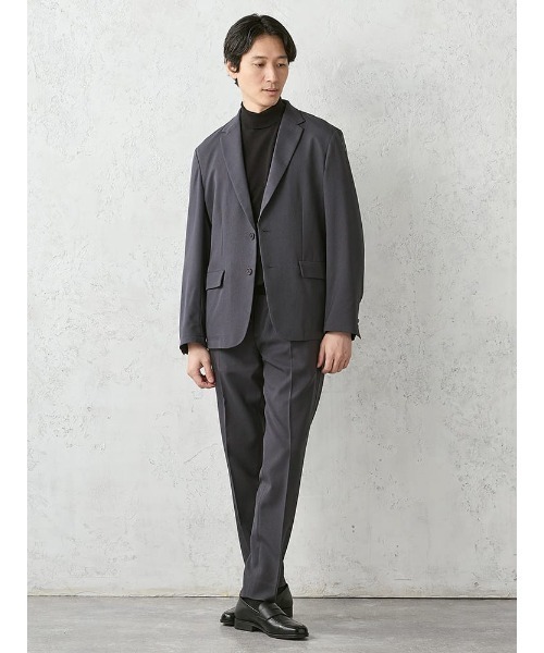Perfect Suit FActory（パーフェクトスーツファクトリー）の「【裾上げ済み/上下セット】 Smart Pick！ 洗える ストレッチ セットアップ　スーツ ビジネス/カジュアル（スーツセット・メンズ・ブラック/グレー/ネイビー・L/LL/S/M）」の18枚目の写真