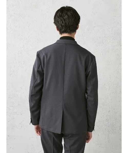 Perfect Suit FActory（パーフェクトスーツファクトリー）の「【裾上げ済み/上下セット】 Smart Pick！ 洗える ストレッチ セットアップ　スーツ ビジネス/カジュアル（スーツセット・メンズ・ブラック/グレー/ネイビー・L/LL/S/M）」の19枚目の写真