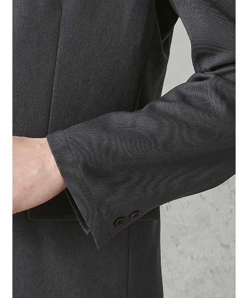 Perfect Suit FActory（パーフェクトスーツファクトリー）の「【裾上げ済み/上下セット】 Smart Pick！ 洗える ストレッチ セットアップ　スーツ ビジネス/カジュアル（スーツセット・メンズ・ブラック/グレー/ネイビー・L/LL/S/M）」の22枚目の写真