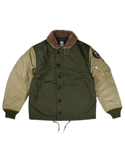 【T15】【HOUSTON GOLD/ヒューストン ゴールド】N-1 DECK JACKET
