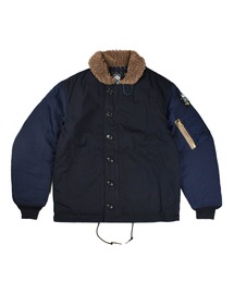 STONE  ミリタリージャケット ダークブルー Stone ミリタリージャケット ネイビー 3110181 MILITARY 実物 新品