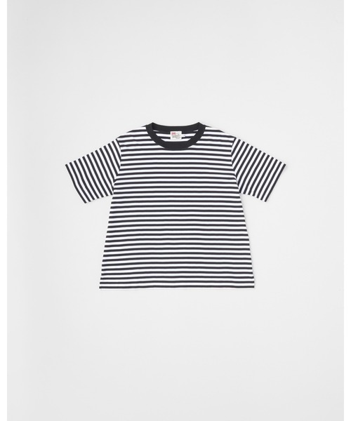Traditional Weatherwear(トラディショナルウェザーウェア)の「MAYHILL(Tシャツ/カットソー・レディース・ホワイト×ネイビー/ホワイト×ブラック・XS/S)」の1枚目の写真