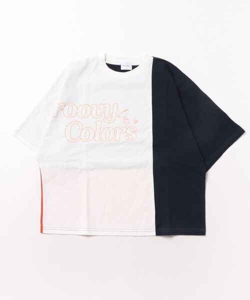 GROOVY COLORS（グルービーカラーズ）の「SNOOPY ALL STAR Wide Tee（Tシャツ/カットソー・キッズ・マルチ・145/135）」の9枚目の写真