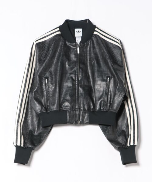 セール】adidas アディダス W SST PLEATHER JACKET アウター KE5035