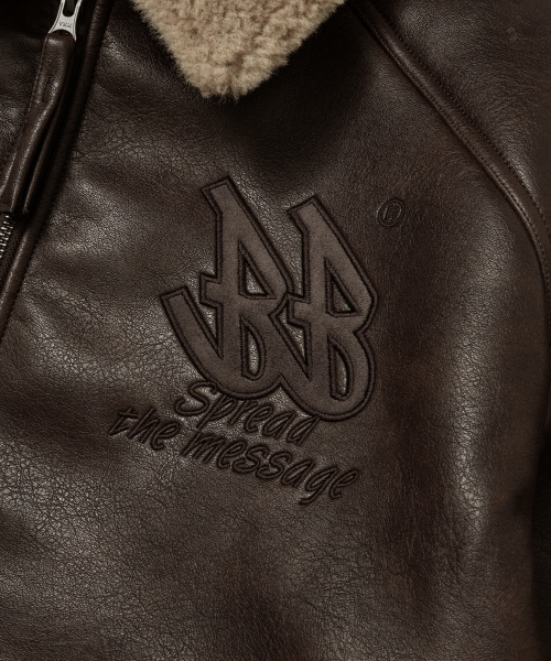 BROWNBREATH（ブラウンブレス）の「BB MOUTON JACKET - BROWN（その他アウター・レディース・その他・M/L/XL）」の5枚目の写真