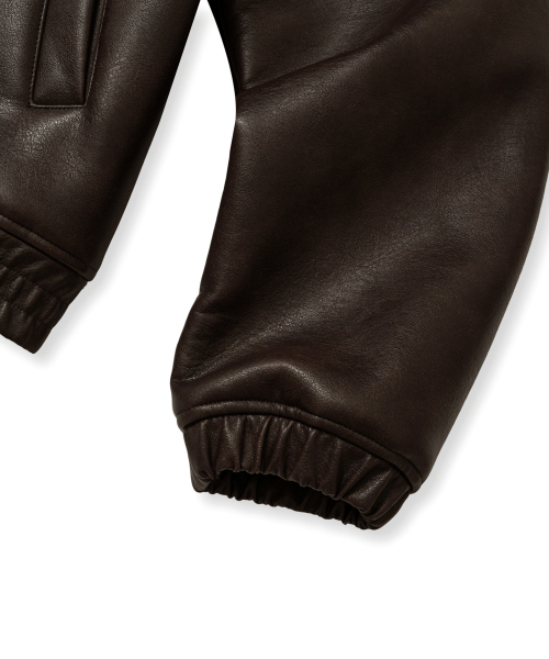 BROWNBREATH（ブラウンブレス）の「BB MOUTON JACKET - BROWN（その他アウター・レディース・その他・M/L/XL）」の9枚目の写真