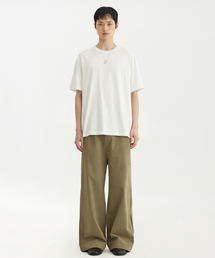 YOUTH（ユース）の「Relaxed T-Shirt - White（Tシャツ/カットソー）」