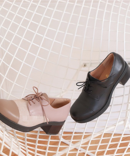 あしながおじさん（アシナガオジサン）の「防滑│フットベッドマニッシュ　2810605（その他シューズ・レディース・ベージュ系その他/ブラック・24.5cm/24cm/23.5cm/23cm/22.5cm）」の2枚目の写真