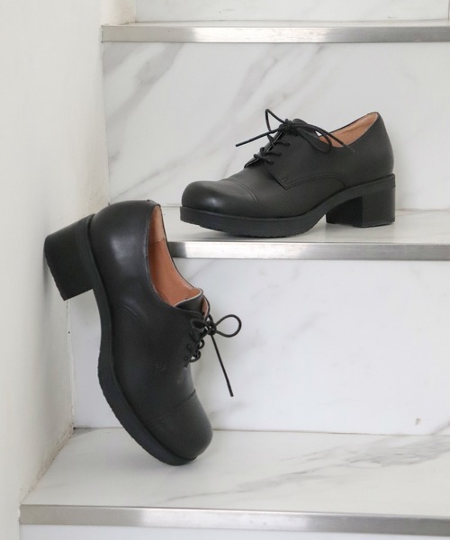 あしながおじさん（アシナガオジサン）の「防滑│フットベッドマニッシュ　2810605（その他シューズ・レディース・ベージュ系その他/ブラック・24.5cm/24cm/23.5cm/23cm/22.5cm）」の6枚目の写真