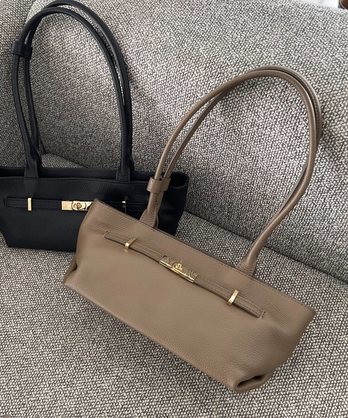 MILOS（ミロス）の「MILOS/ミロス WIDE SLIM BAG（ハンドバッグ・レディース・ブラック/ベージュ・FREE）」の8枚目の写真