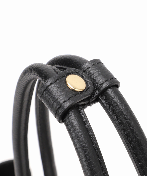 MILOS（ミロス）の「MILOS/ミロス WIDE SLIM BAG（ハンドバッグ・レディース・ブラック/ベージュ・FREE）」の17枚目の写真