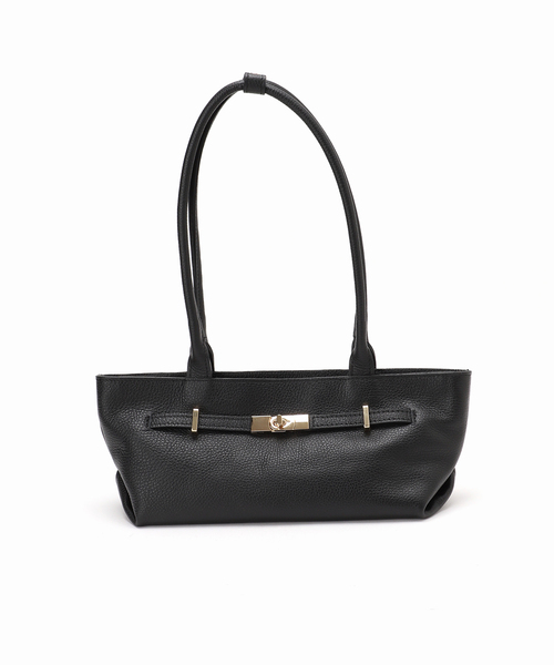 MILOS（ミロス）の「MILOS/ミロス WIDE SLIM BAG（ハンドバッグ・レディース・ブラック/ベージュ・FREE）」の21枚目の写真