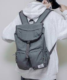 A4対応 ナイロン バックパック フラップデザイン