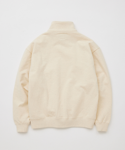 Snow Peak（スノーピーク）の「snow peak / スノーピーク 別注 リサイクル コットン スナップ カーディガン（スウェット・メンズ・サファリグリーン/アイボリー/ピンク・LARGE/MEDIUM）」の8枚目の写真