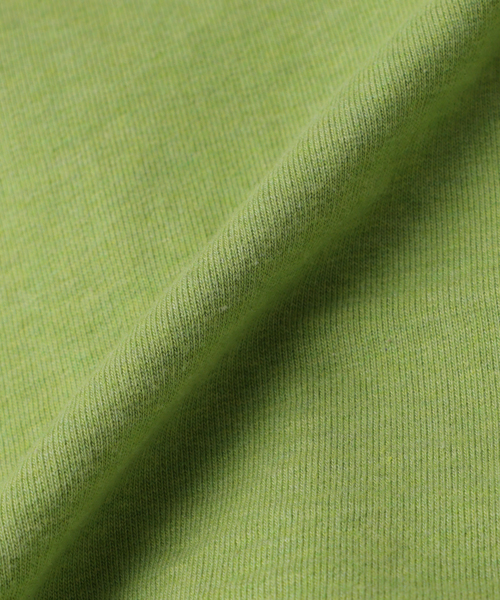 Snow Peak（スノーピーク）の「snow peak / スノーピーク 別注 リサイクル コットン スナップ カーディガン（スウェット・メンズ・サファリグリーン/アイボリー/ピンク・LARGE/MEDIUM）」の7枚目の写真