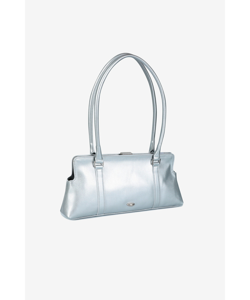 AFTERHOURS(アフターアワーズ)の「FRAME SHOULDER BAG (SILVER)(ショルダーバッグ・レディース・その他・FREE)」の5枚目の写真