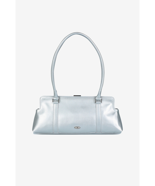 AFTERHOURS(アフターアワーズ)の「FRAME SHOULDER BAG (SILVER)(ショルダーバッグ・レディース・その他・FREE)」の2枚目の写真