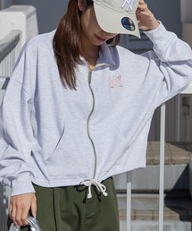 ROXY（ロキシー）の「ROXY/ロキシー ROXY WITH HEART ZIP クロップド丈 ジップジャケット 2026年春夏（ジャージ）」