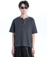 ADRER（アドラー）の「Waffle Heavy Henley Neck Tee / ワッフル ヘビー ヘンリーネックT（Tシャツ/カットソー・S）」