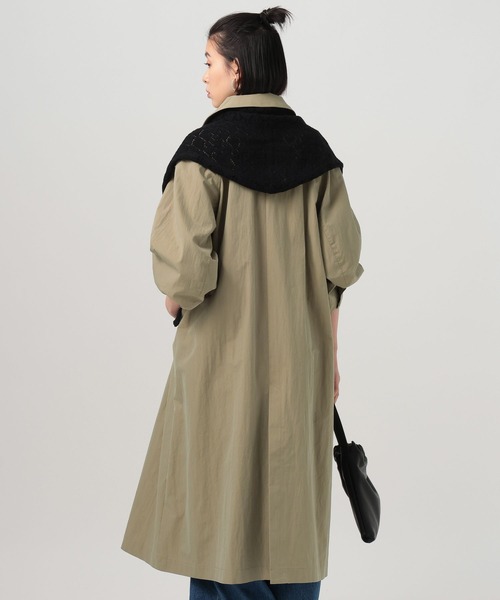 BAYFLOW(ベイフロー)の「ステンカラーロングコート(ステンカラーコート・レディース・ブラウン系その他/キャメル・FREE)」の16枚目の写真