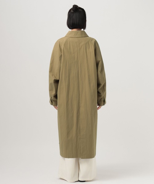 BAYFLOW(ベイフロー)の「ステンカラーロングコート(ステンカラーコート・レディース・ブラウン系その他/キャメル・FREE)」の9枚目の写真