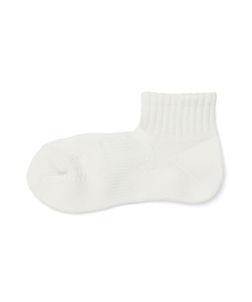 Snow Peak（スノーピーク）の「Snow Peak / Everyday Use Sox 靴下（ソックス/靴下・メンズ・オフホワイト/ブラック/杢グレー・S/M）」の2枚目の写真