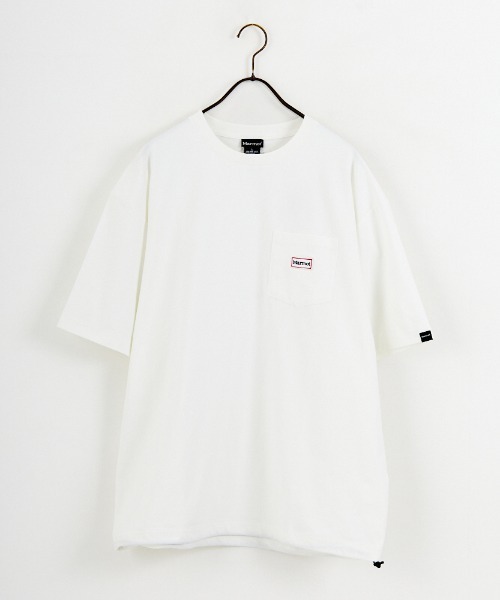 MARMOT（マーモット）の「【WEB先行予約】[Marmot/マーモット] 別注 ドローコード付き ワッペンロゴ ポケットTシャツ（Tシャツ/カットソー・レディース・ブラック/ホワイト/ベージュ・XL/L/M/S）」の17枚目の写真