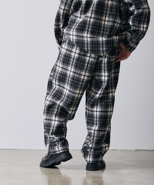 improves（インプローブス）の「チェック ワイドパンツ（スラックス・メンズ・C/A/B・LARGE/MEDIUM/SMALL）」の7枚目の写真
