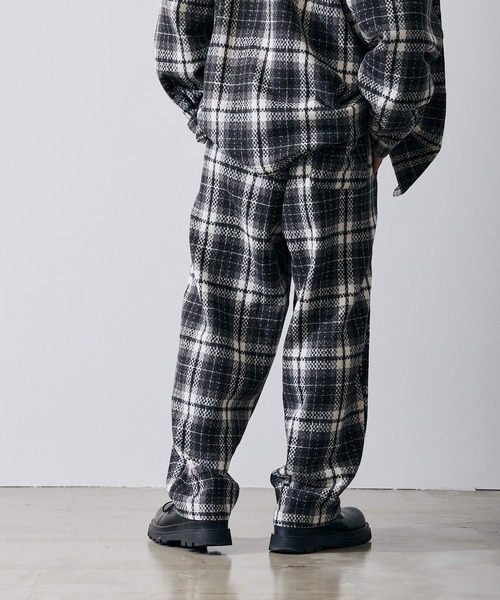 improves（インプローブス）の「チェック ワイドパンツ（スラックス・メンズ・C/A/B・LARGE/MEDIUM/SMALL）」の10枚目の写真
