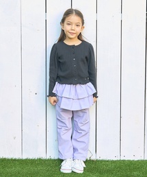 Lycee mine | 【水をはじく!】【撥水・防汚・耐久・UV】レイヤードスカートパンツ【子供服】【キッズ】【女の子】(その他パンツ)