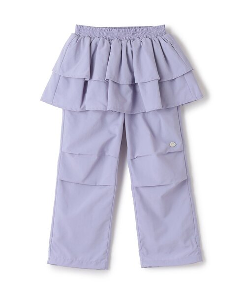 Lycee mine(リセマイン)の「【水をはじく!】【撥水・防汚・耐久・UV】レイヤードスカートパンツ【子供服】【キッズ】【女の子】(その他パンツ・キッズ・アイボリー/ライトピンク/ネイビー/ラベンダー/ベージュ系その他/ミント/ブルーグレー/カラフル・150cm/140cm/110cm/120cm/100cm/130cm)」の13枚目の写真