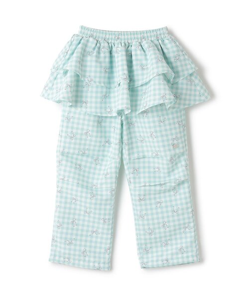 Lycee mine(リセマイン)の「【水をはじく!】【撥水・防汚・耐久・UV】レイヤードスカートパンツ【子供服】【キッズ】【女の子】(その他パンツ・キッズ・アイボリー/ライトピンク/ネイビー/ラベンダー/ベージュ系その他/ミント/ブルーグレー/カラフル・150cm/140cm/110cm/120cm/100cm/130cm)」の14枚目の写真