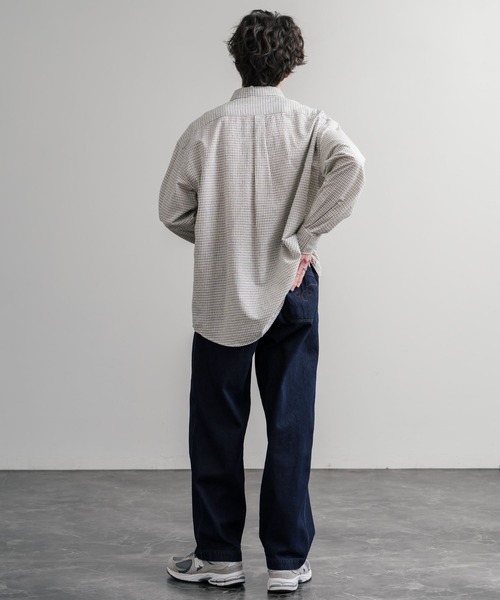 KRIFF MAYER(クリフメイヤー)の「KRIFF MAYER クリフメイヤー ワイドデニムウエスタンパンツ 2534005(デニムパンツ・メンズ・ライトブルー/アイボリー/ストライプ/ダークブルー/チャコール・L/XL/M)」の9枚目の写真