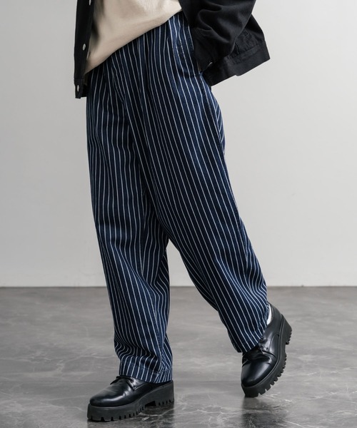 KRIFF MAYER(クリフメイヤー)の「KRIFF MAYER クリフメイヤー ワイドデニムウエスタンパンツ 2534005(デニムパンツ・メンズ・ライトブルー/アイボリー/ストライプ/ダークブルー/チャコール・L/XL/M)」の11枚目の写真
