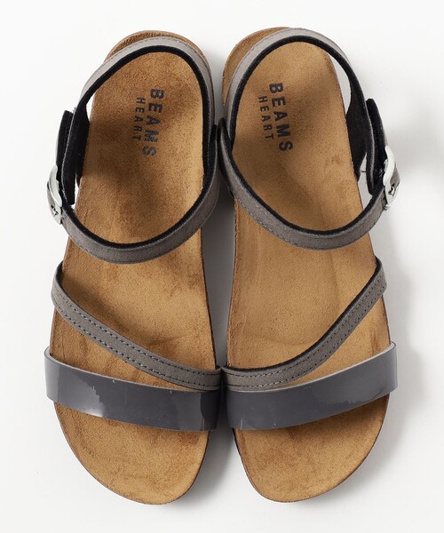 BEAMS HEART(ビームスハート)の「Wベルト コンビサンダル(サンダル・レディース・その他/ブラウン/グレー・LARGE/MEDIUM/SMALL)」の7枚目の写真