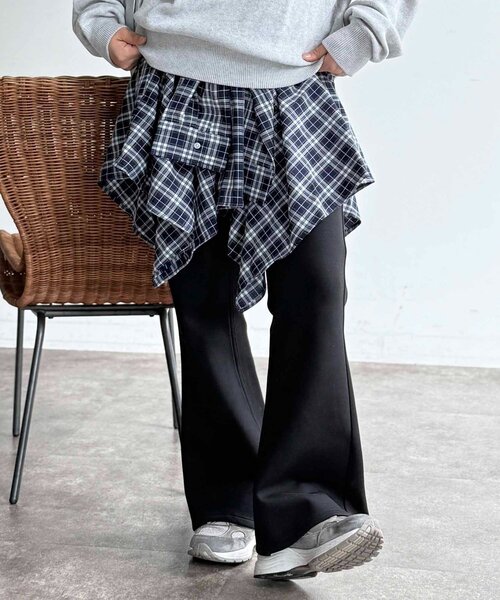 CPCM（シーピーシーエム）の「アソート巻きミニスカート（スカート・レディース・ブルー/ホワイト/ピンク/ネイビー・FREE）」の2枚目の写真